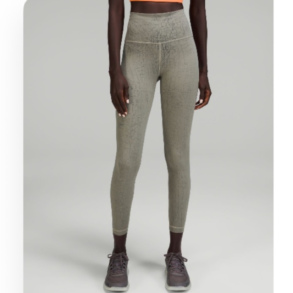 Lululemon Wunder Train High-Rise Tight 25" in Thread Dye Rover